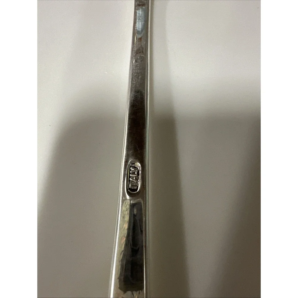 Salad Server Set Cutlery‎ Fork Spoon Italian Silver Plated MCM Hostess